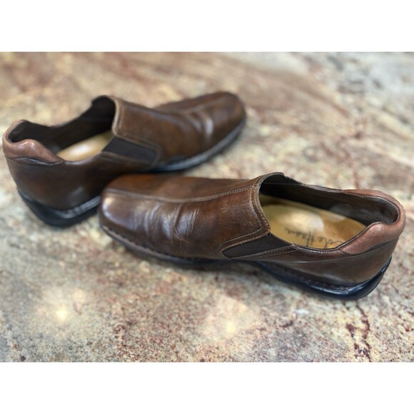 Cole‎ Haan Mens Shoes Loafer 9.5 M Tucker Venetian Slip on  Brown Leather C04059